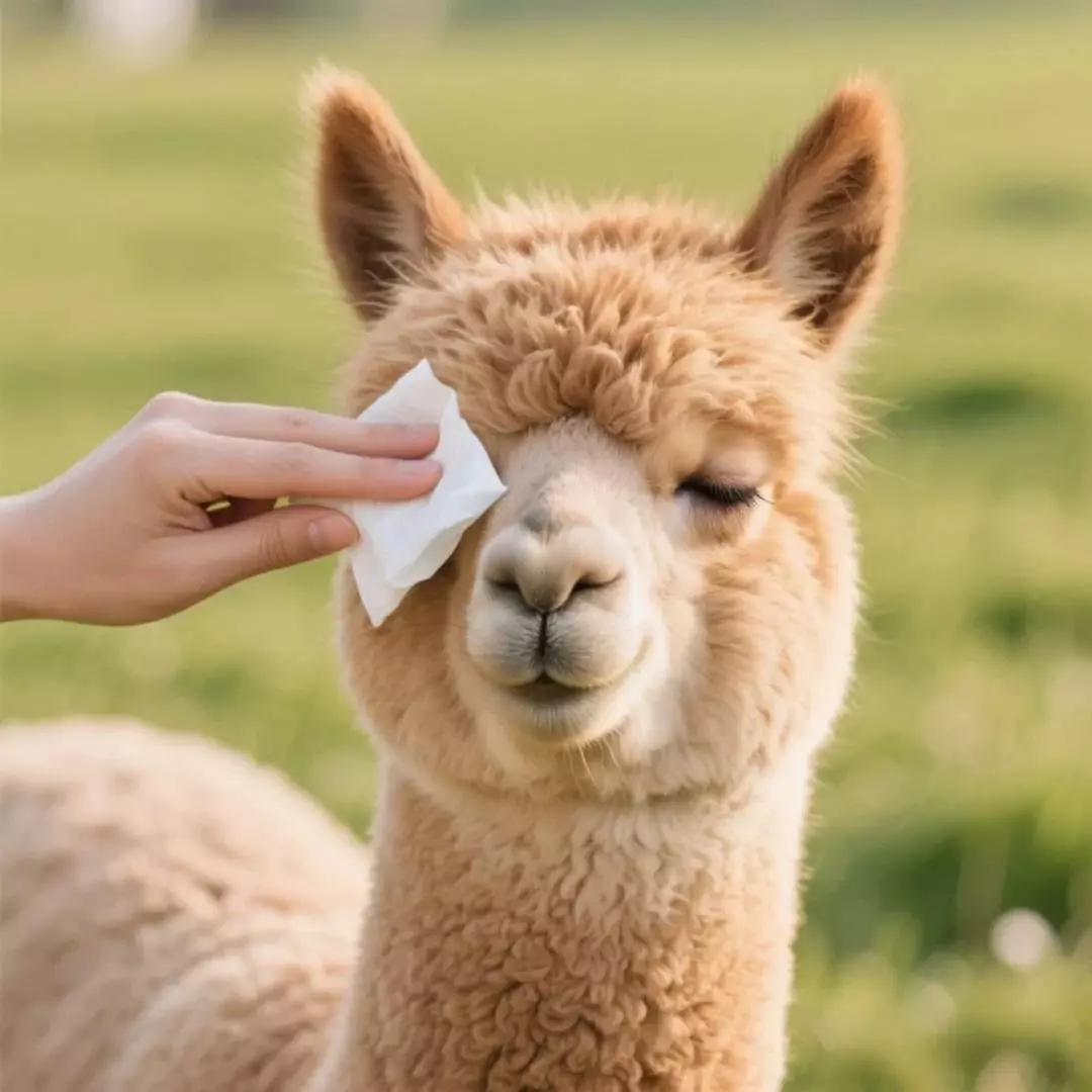 Olhos limpa os animais de estimação